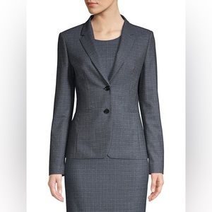 Hugo Boss Jules Heathered Super Stretch Wool Blazer